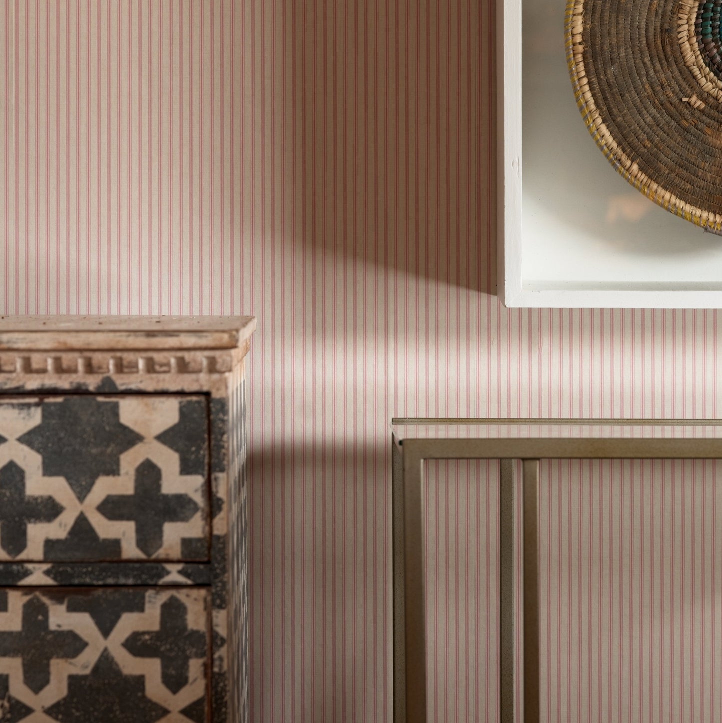 GPWTWPI - Twine Wallpaper - Pink - Andrew Martin