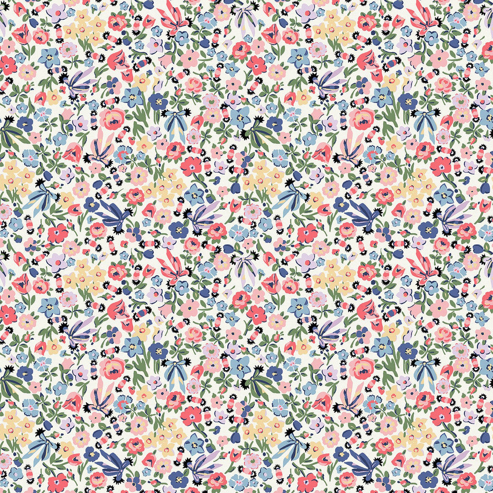 Harmony Ditsy Wallpaper - Multi - 125506 - Cath Kidston