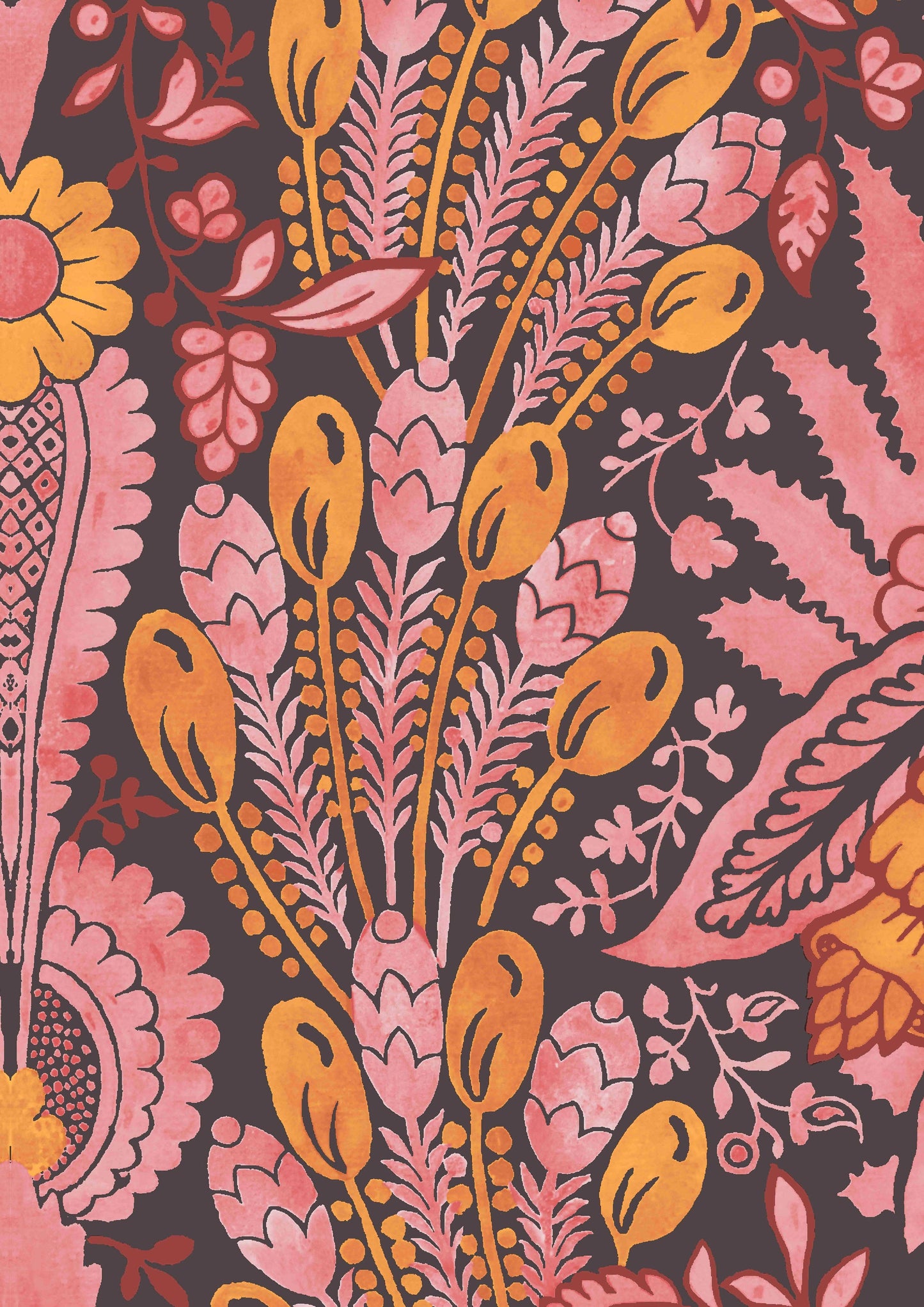 Hawksmoor Wallpaper - Fireworks - Lewis & Wood