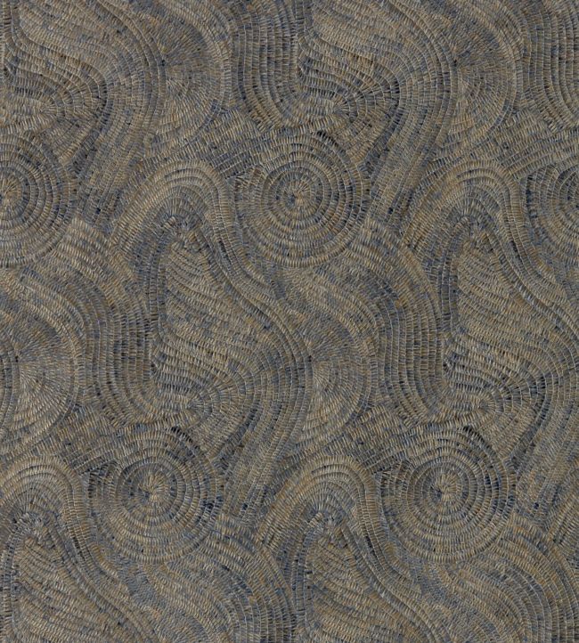 Hawksmoor Wallpaper - Prussian/Copper - ZPHA312599 - Zoffany