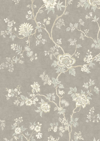 Indienne Wallpaper - Hellebore - Lewis & Wood