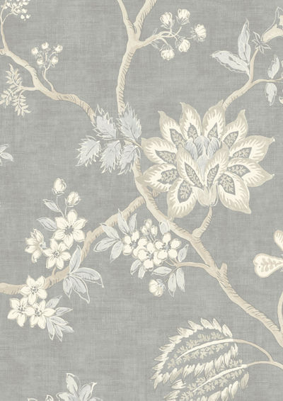 Indienne Wallpaper - Storm - Lewis & Wood
