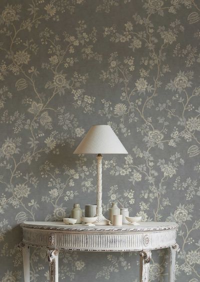 Indienne Wallpaper - Storm - Lewis & Wood