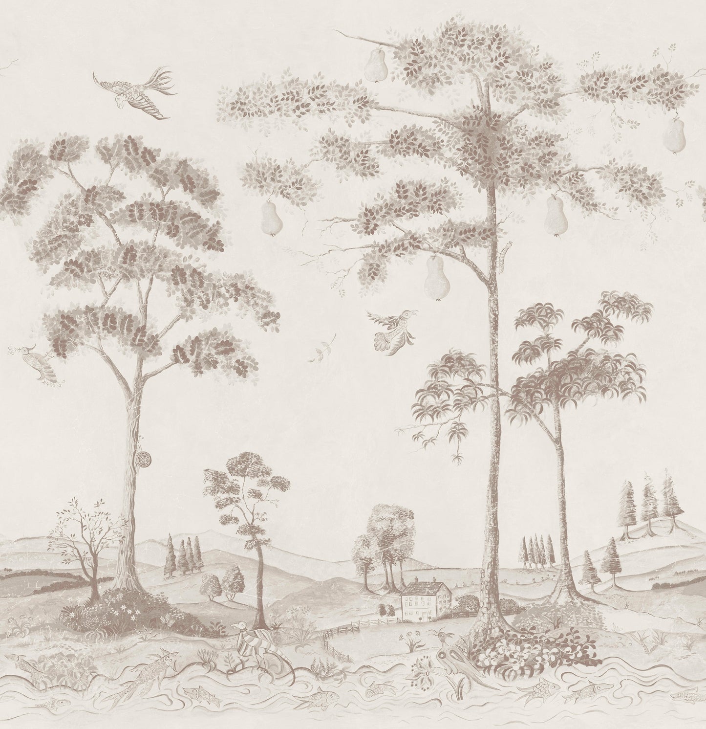 KKMYLACL - Mythical Land Wallpaper - Clay - Andrew Martin