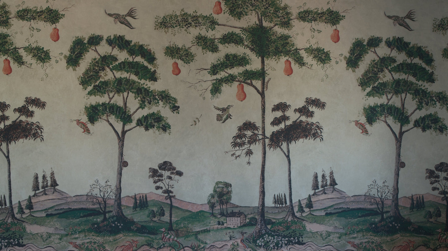 KKMYLAVE - Mythical Land Wallpaper - Vellum - Andrew Martin