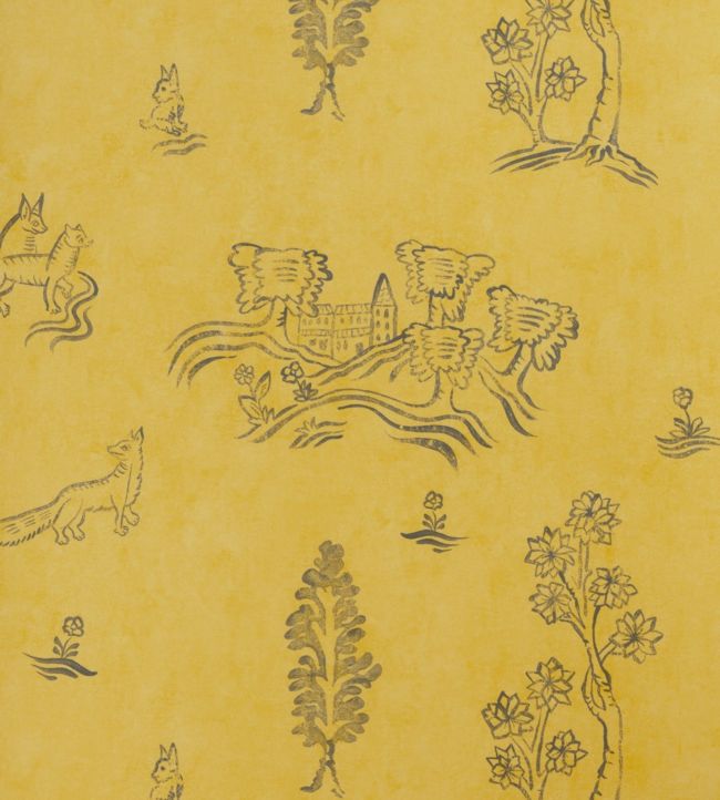 KKWYPY - Wychwood Wallpaper - Provencal Yellow - Andrew Martin