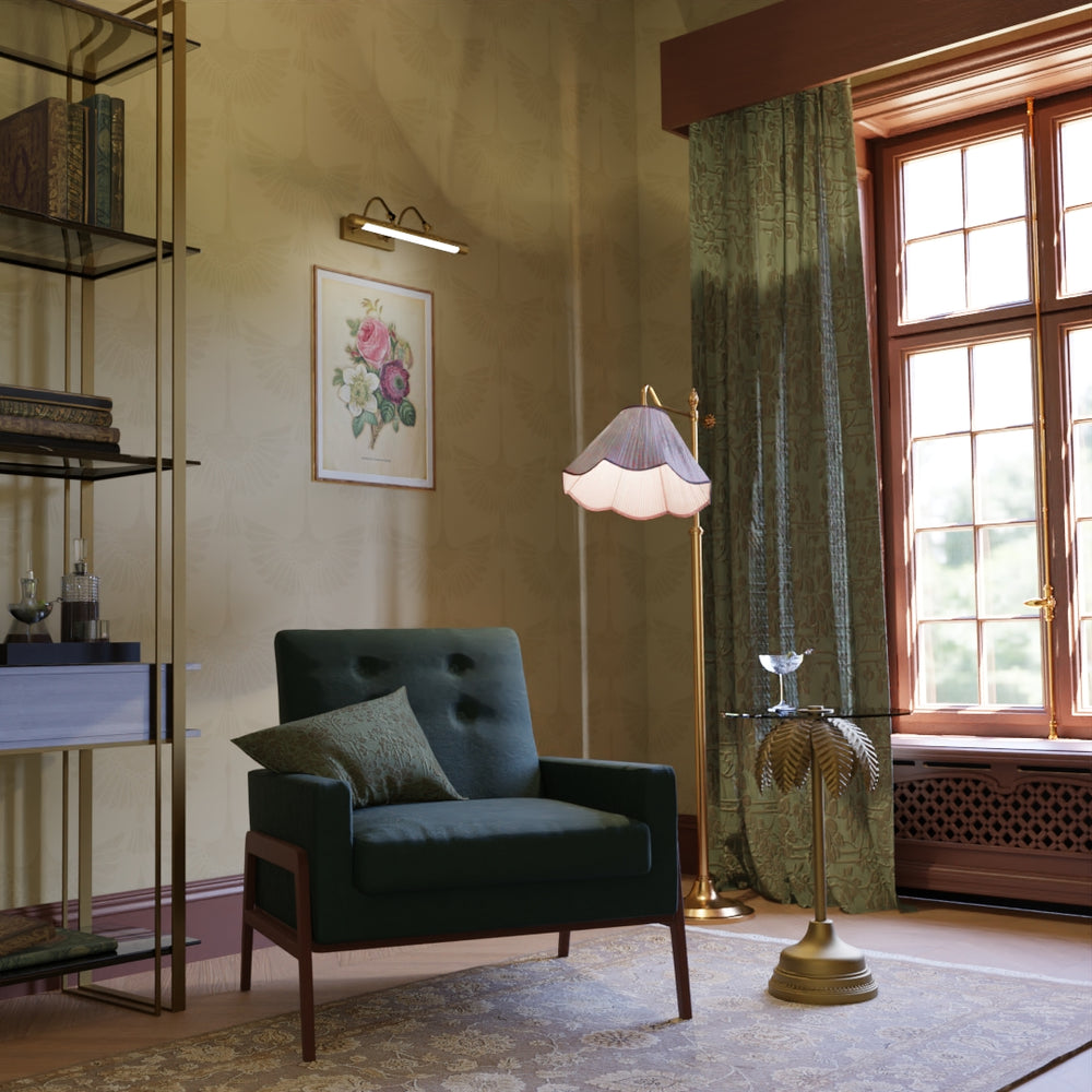 LAN100155 - The Orient Wallpaper - Ochre - Lucie Annabel