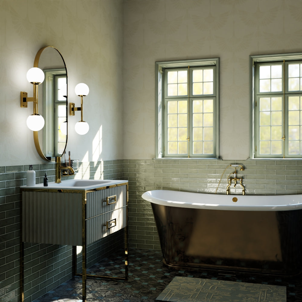 LAN100158 - The Orient Wallpaper - Vintage Cream - Lucie Annabel