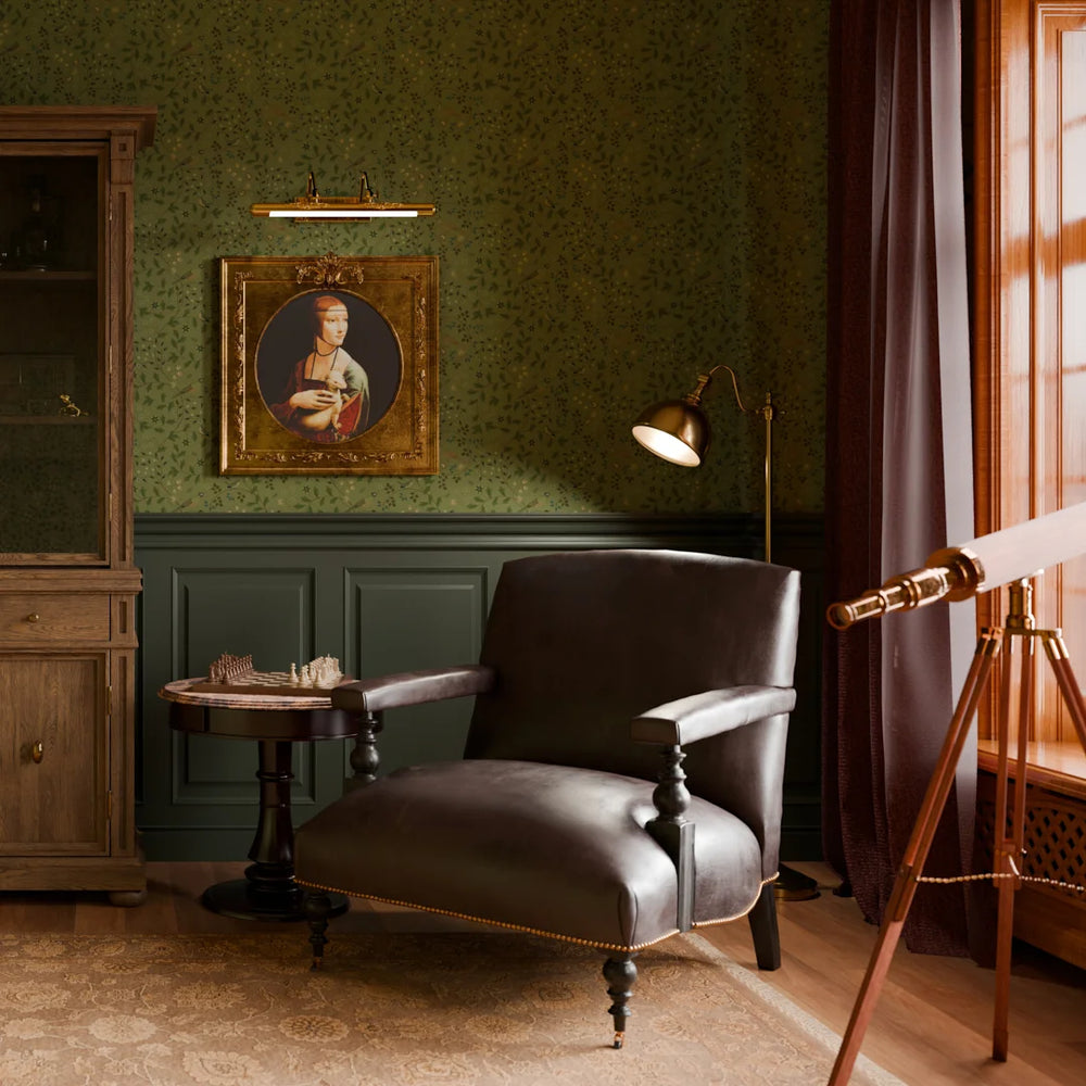 LAN100217 - The Grand Estate Wallpaper - Rural Tones on Gentleman Green - Lucie Annabel