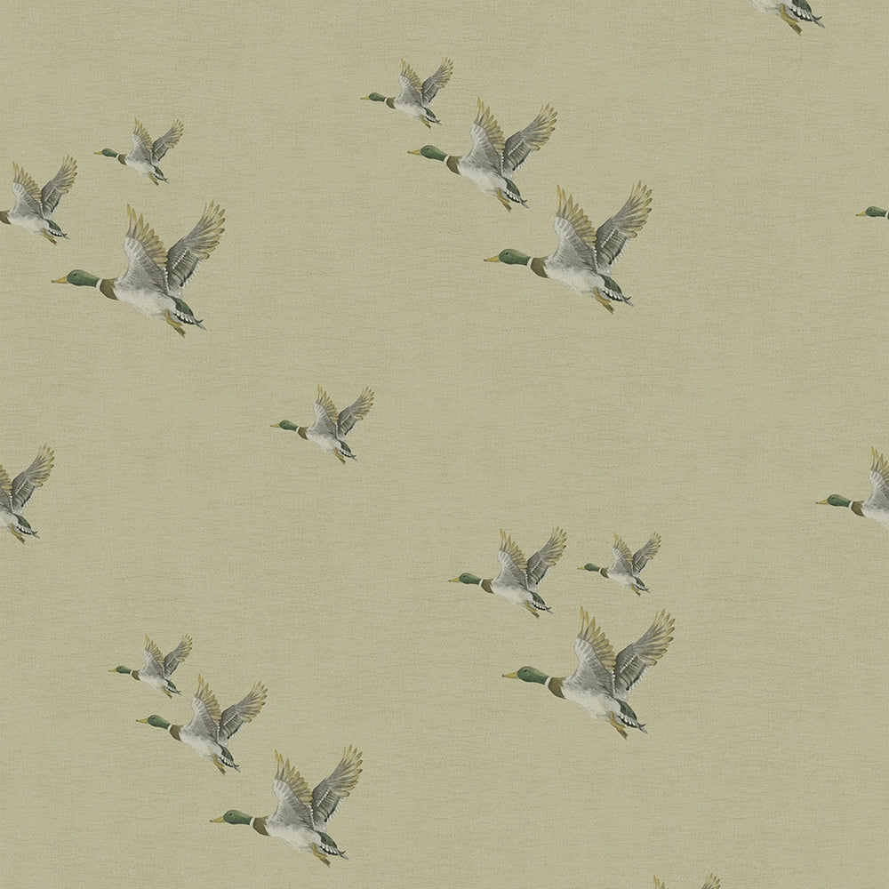 LAN100223 - The Mallards Wallpaper - Sand - Lucie Annabel