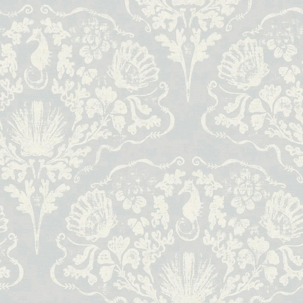LAN100325 - St. Mawes Lace Wallpaper - Shades of Mineral - Lucie Annabel