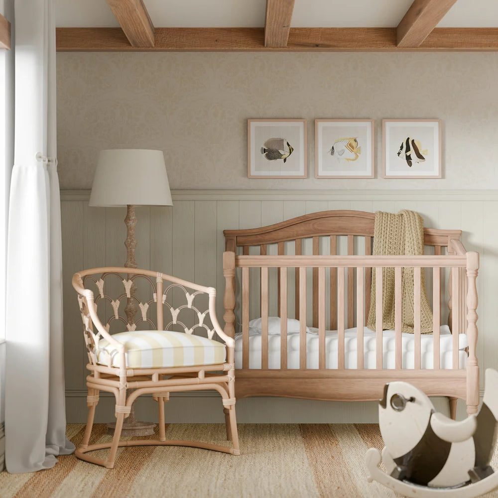 LAN100327 - St. Mawes Lace Wallpaper - Shades of Sand - Lucie Annabel