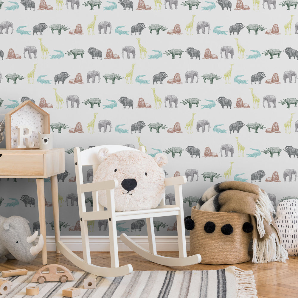 LH900089 - The Ark Wallpaper - Multi - Lust Home