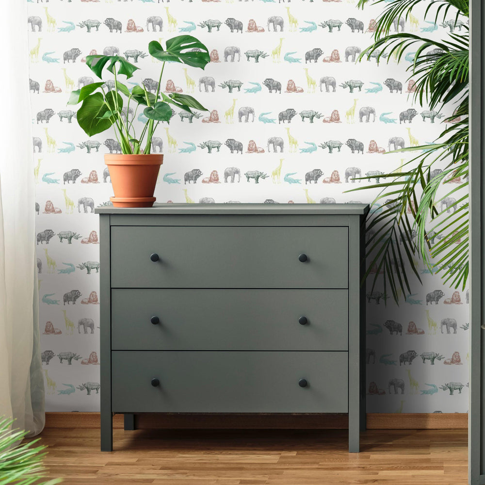 LH900089 - The Ark Wallpaper - Multi - Lust Home