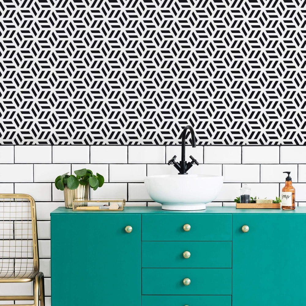 LH900160 - Erno Rubik Wallpaper - Monochrome - Lust Home