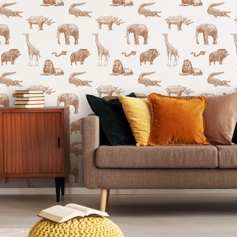 LH900222 - Mufasa Wallpaper - Desert Sand - Lust Home