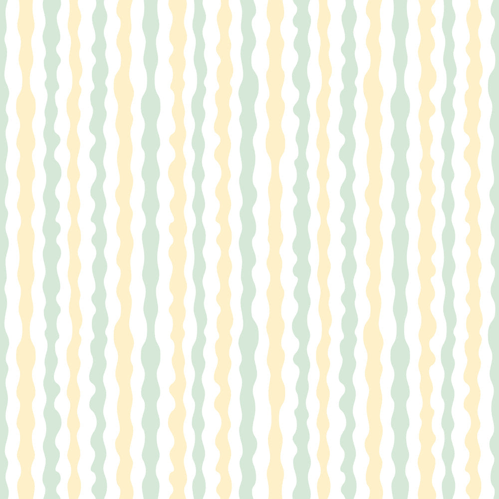 LH900444 - Get A Wiggle On Wallpaper - Lemon & Elderflower - Lust Home
