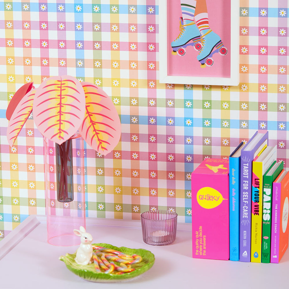 LH900446 - Daisy Days Wallpaper - Multicoloured - Lust Home