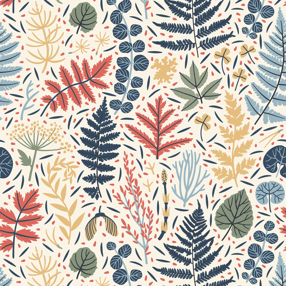 LH900476 - Woodland Walks Wallpaper - Retro Rainbow - Lust Home