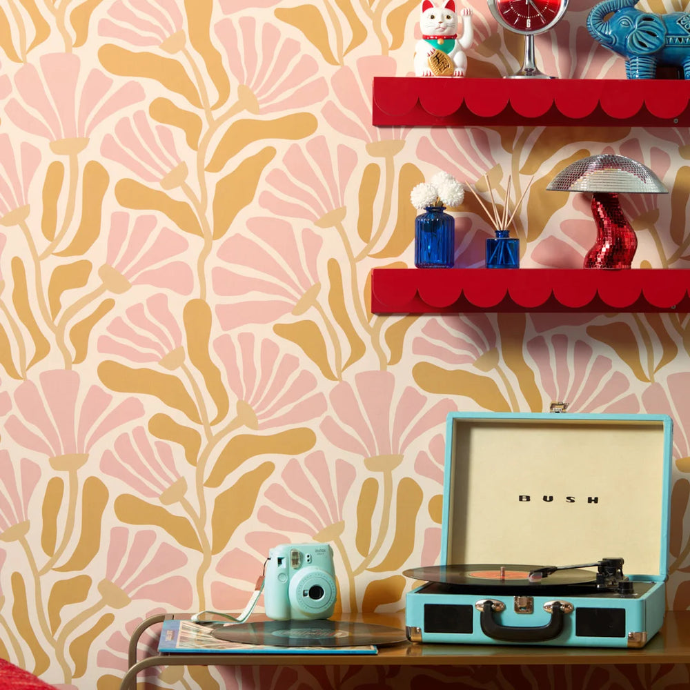 LH900507 - Mad for Matisse Wallpaper - Ballet Pink & Barefoot in Bali - Lust Home