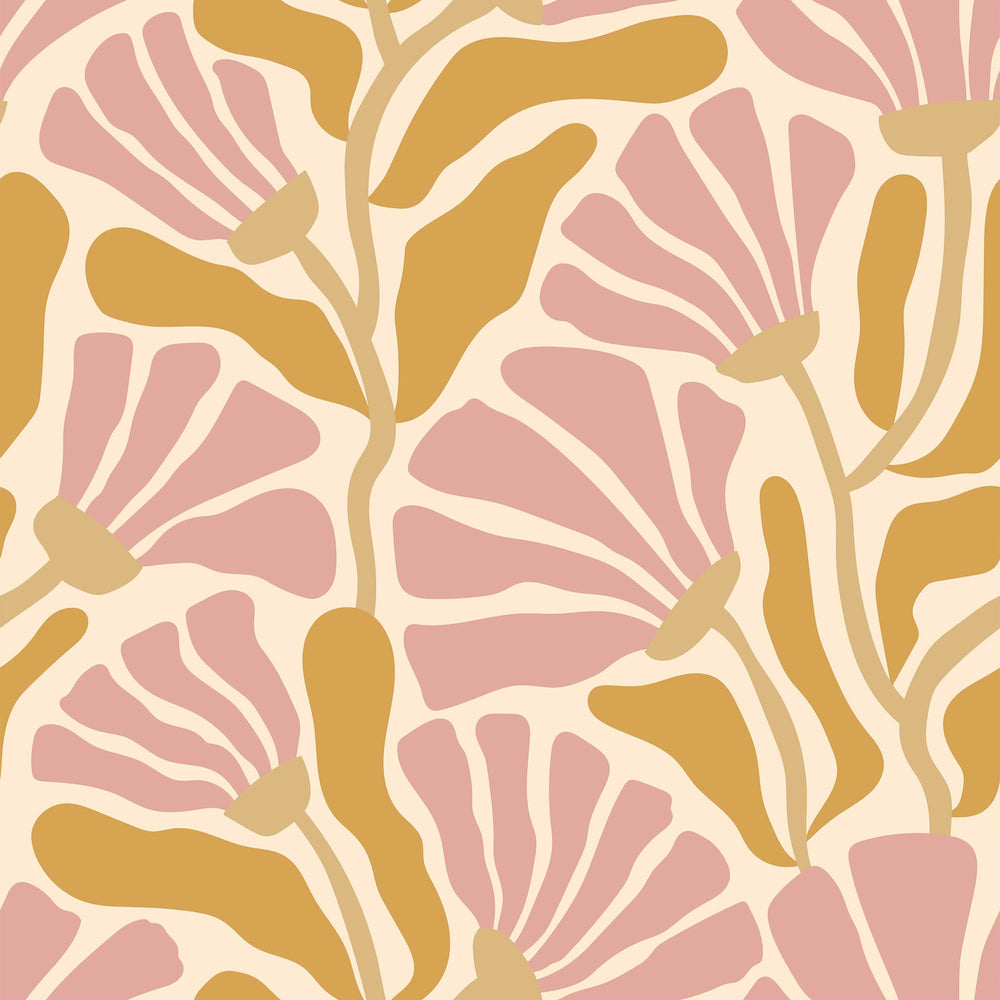 LH900507 - Mad for Matisse Wallpaper - Ballet Pink & Barefoot in Bali - Lust Home