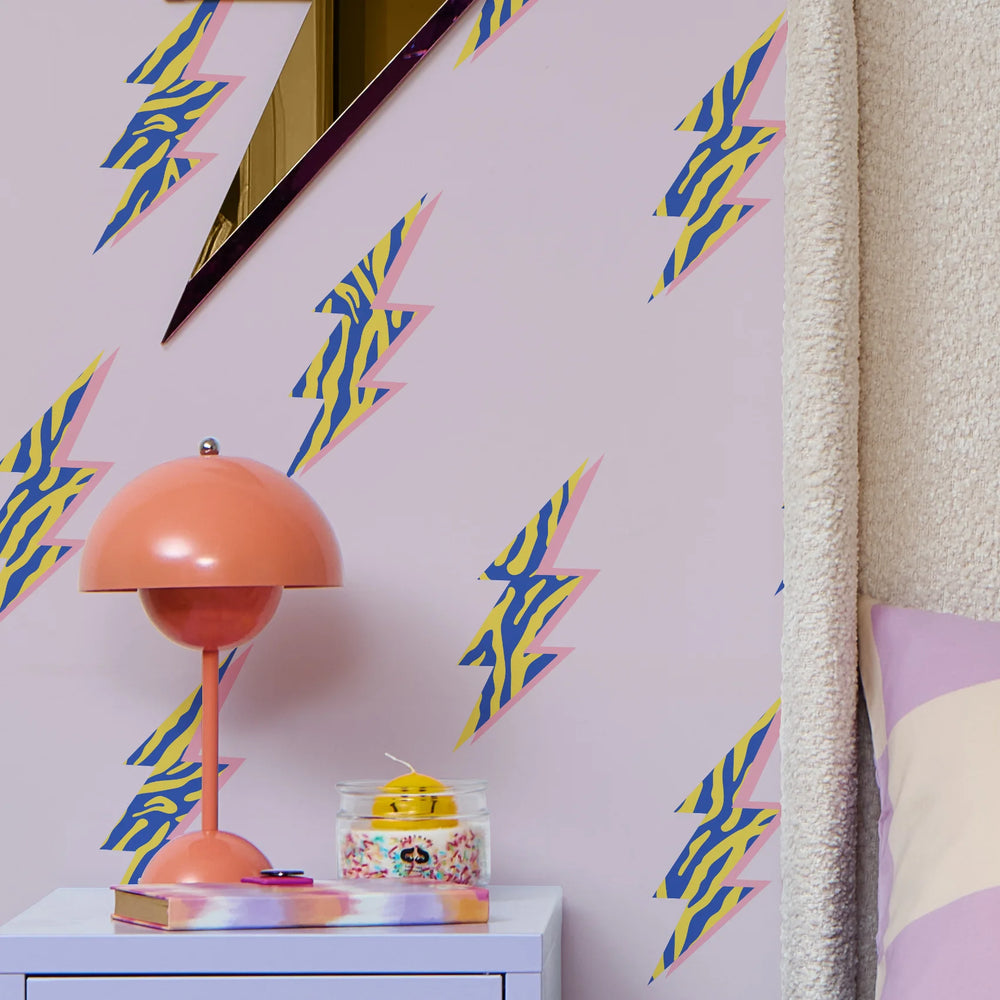 LH900535 - Flashback Wallpaper - Purple Rain - Lust Home