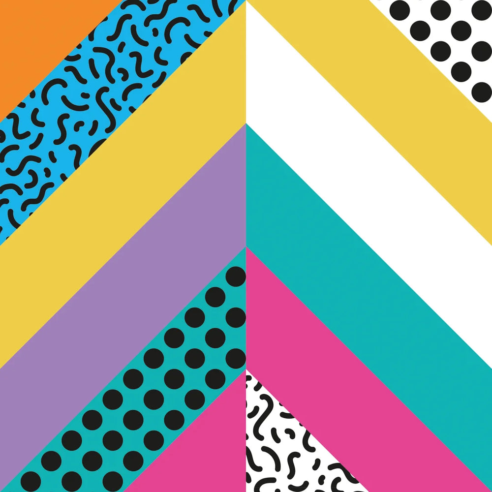 LH900538 - Shell-ectric Vibes Wallpaper - Electric Brights - Lust Home