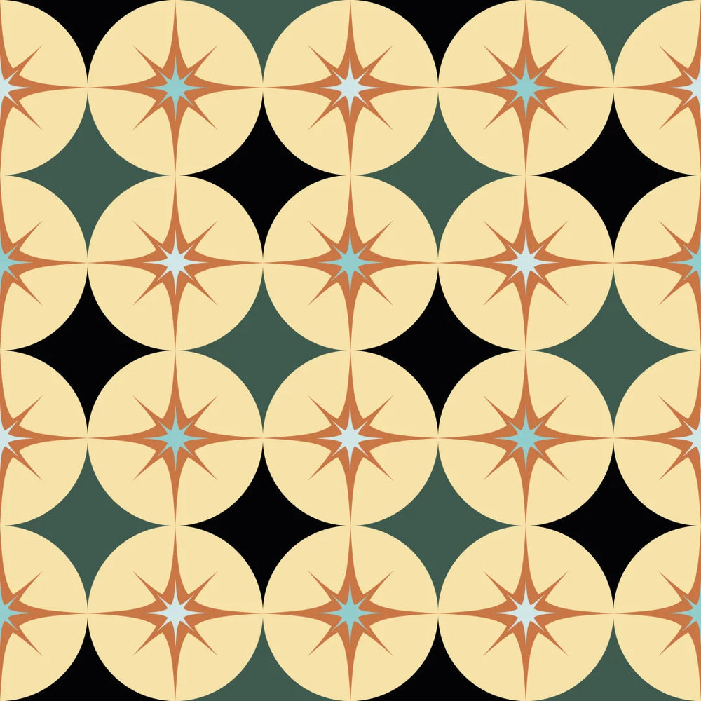 LH900585 - Starstruck Wallpaper - Custard, Plant Power & The Running Fox - Lust Home
