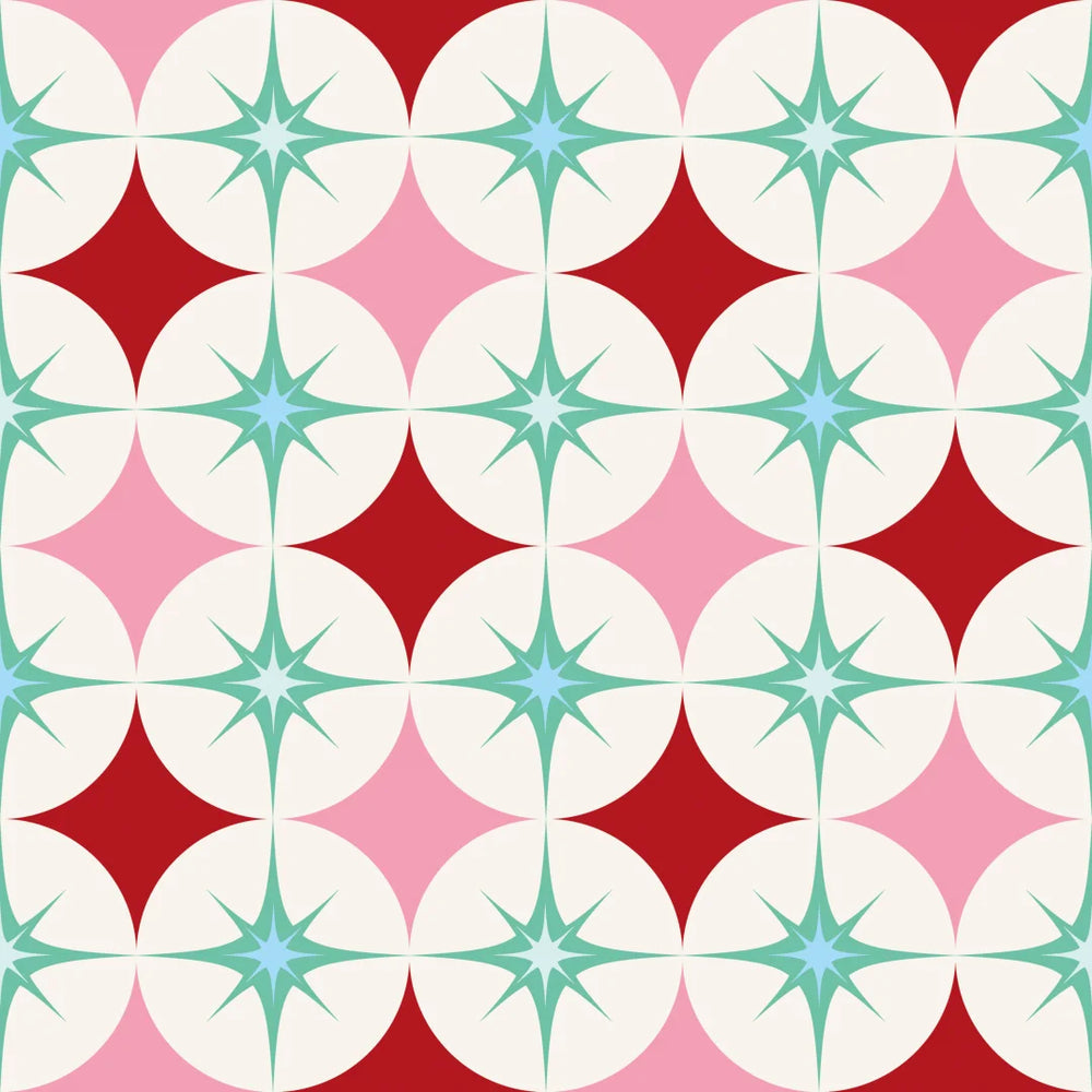 LH900587 - Starstruck Wallpaper - Powder Puff, Poison Apple & Mint Milkshake - Lust Home