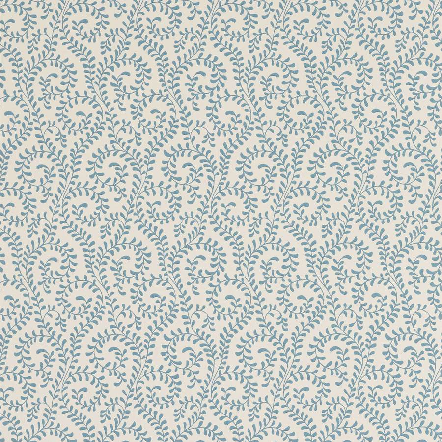 Millie Wallpaper - Blue - J185W-01 - Jane Churchill