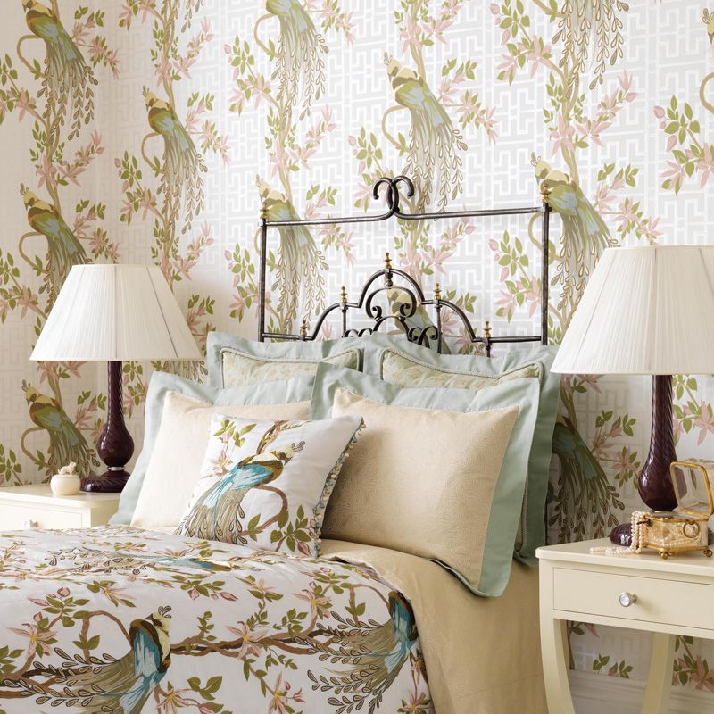 NCW4030-01 - Paradiso Wallpaper - Gold - Nina Campbell