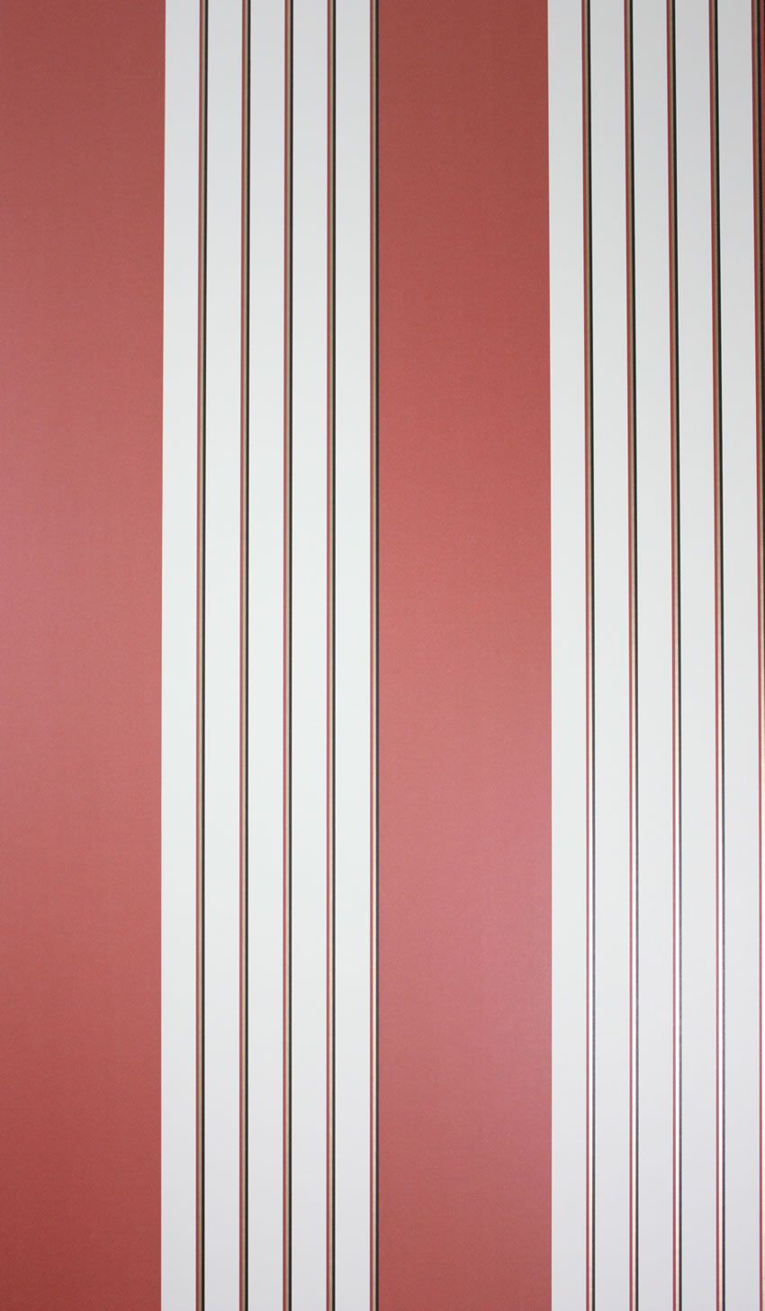 NCW4061-07 - Bicton Wallpaper - Red - Nina Campbell