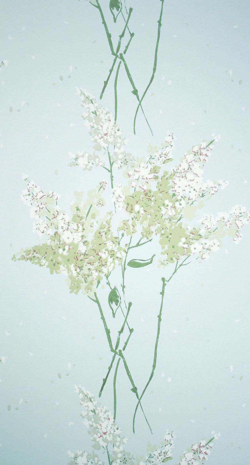 NCW4067-04 - Barrington Wallpaper - Blue - Nina Campbell