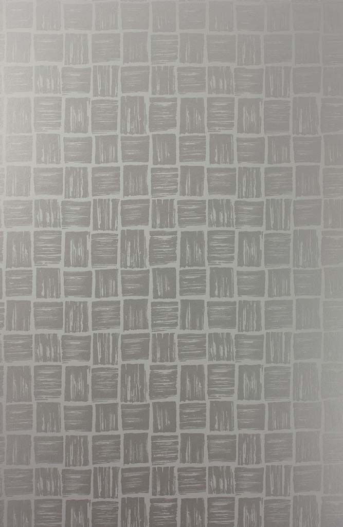 NCW4185-03 - Mahayana Wallpaper - Silver - Nina Campbell