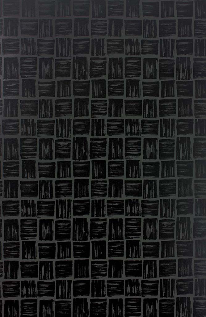 NCW4185-06 - Mahayana Wallpaper - Black - Nina Campbell