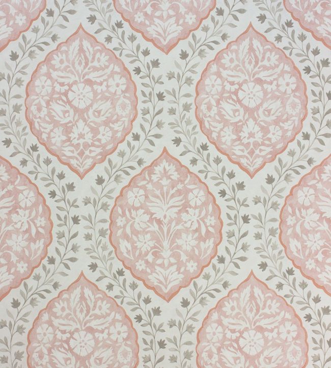 NCW4304-03 - Marguerite Wallpaper - Pink/Grey - Nina Campbell