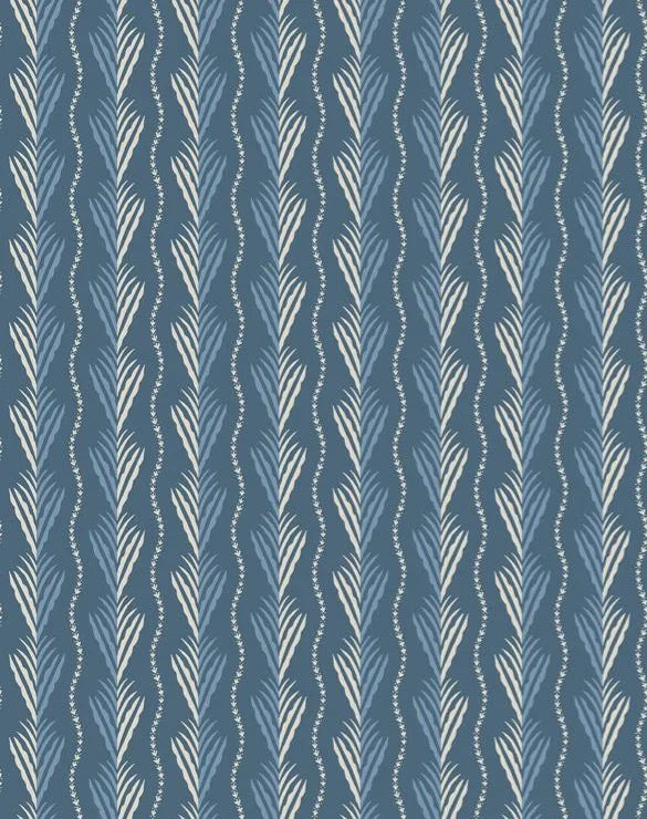 NCW4494-06 - Meridor Wallpaper - Blue - Nina Campbell