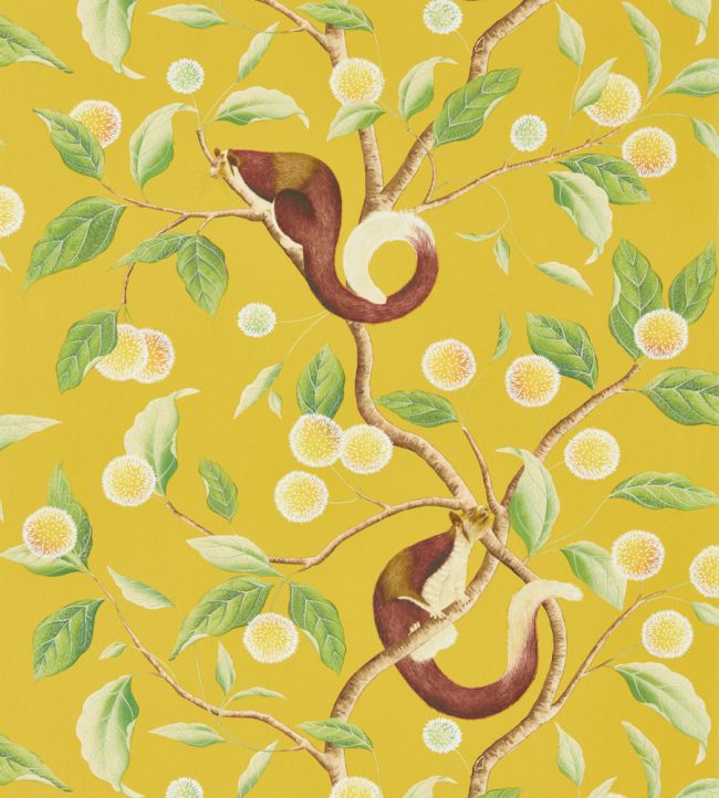 Nellie Wallpaper - Honey/Meadow - HDHW112905 - Harlequin
