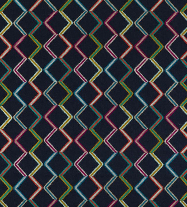 PF50464-2 - Danza Fabric - Indigo - Baker Lifestyle