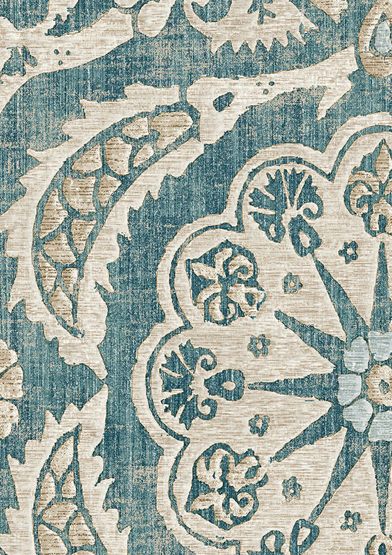 Pasha Wallpaper - Marmara - Lewis & Wood