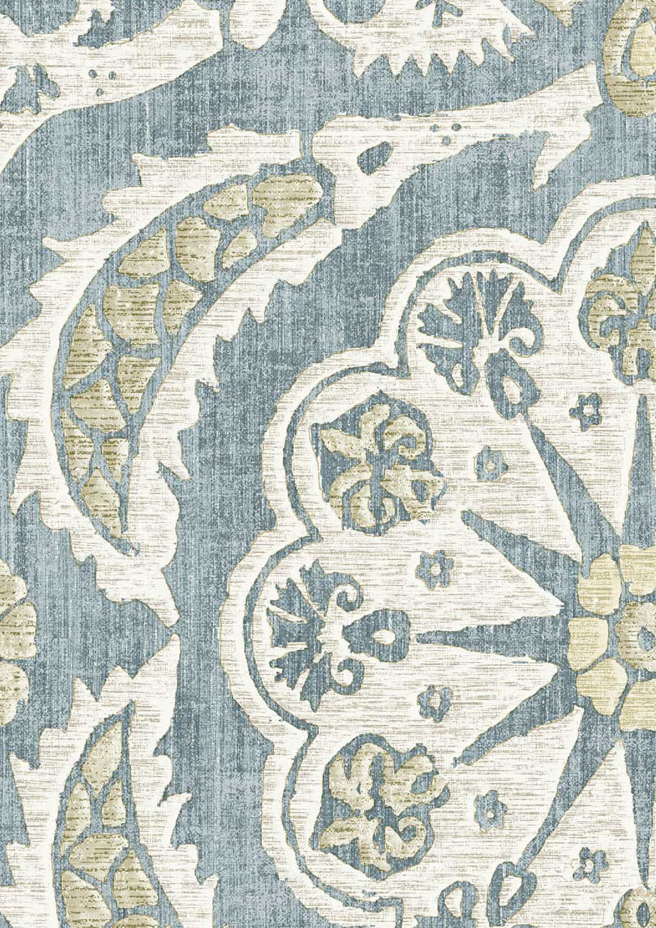 Pasha Wallpaper - Seaglass - Lewis & Wood