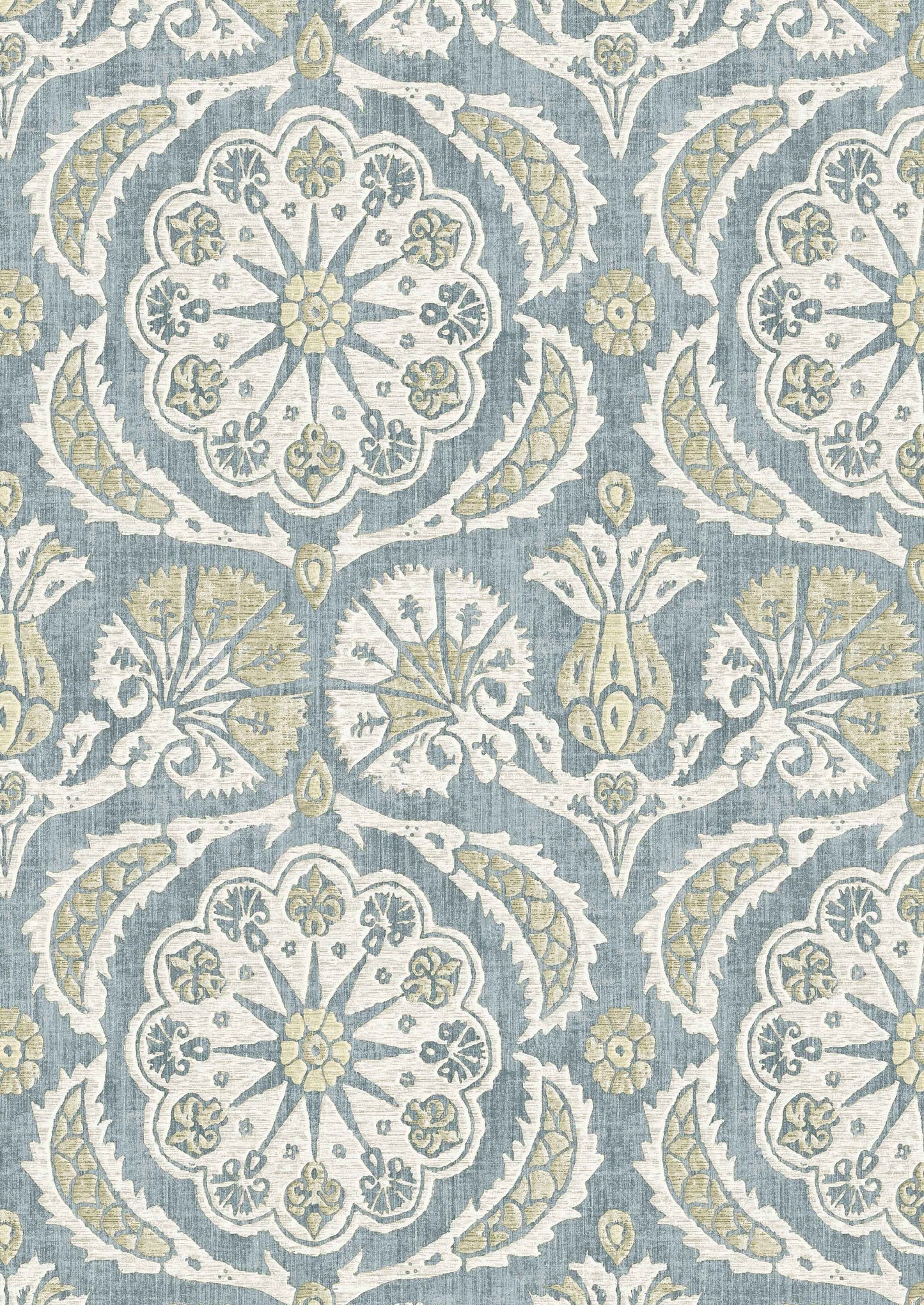 Pasha Wallpaper - Seaglass - Lewis & Wood