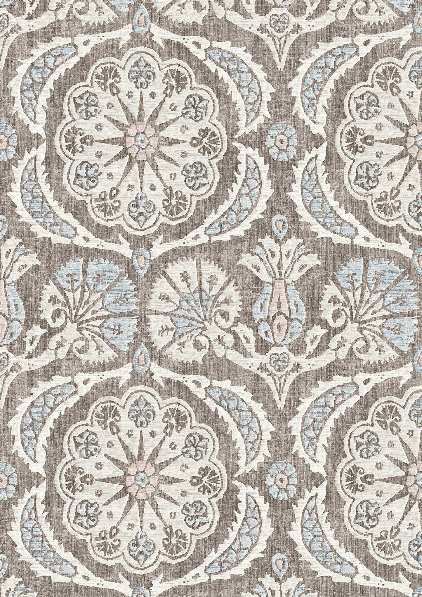 Pasha Wallpaper - Sugar Almond - Lewis & Wood