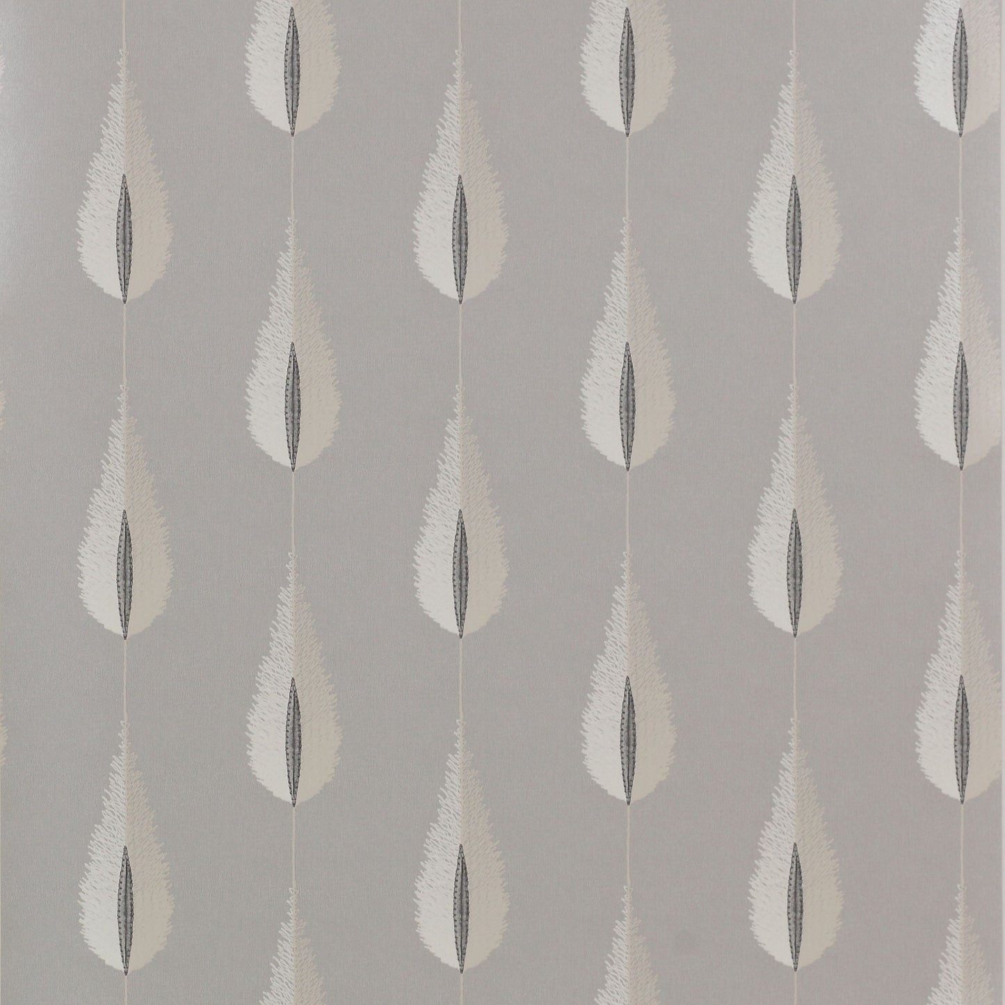 Plato Wallpaper - Silver - J156W-04 - Jane Churchill