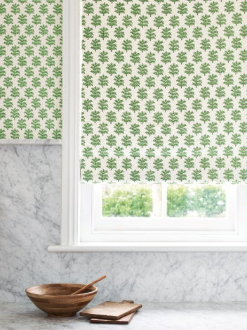 Rowan Wallpaper - Emerald - J179W-02 - Jane Churchill
