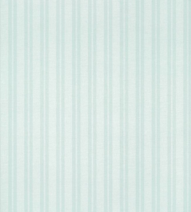 Ryland Stripe Wallpaper - Robin's Egg - AT24598 - Anna French