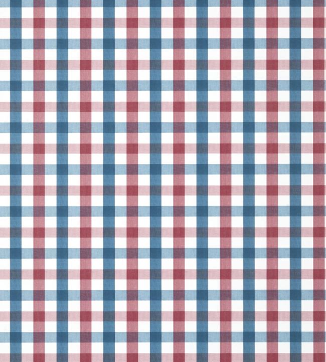 Saybrook Check Wallpaper - Red and Blue - AT15153 - Anna French