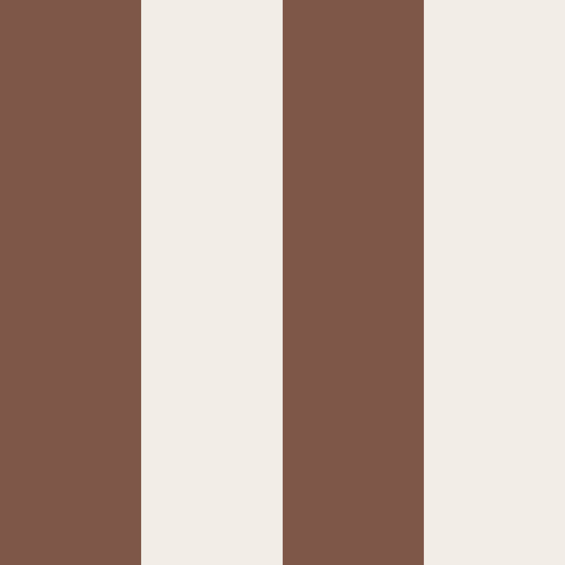Shanklin Stripes Wallpaper - Brown - Summer Gray