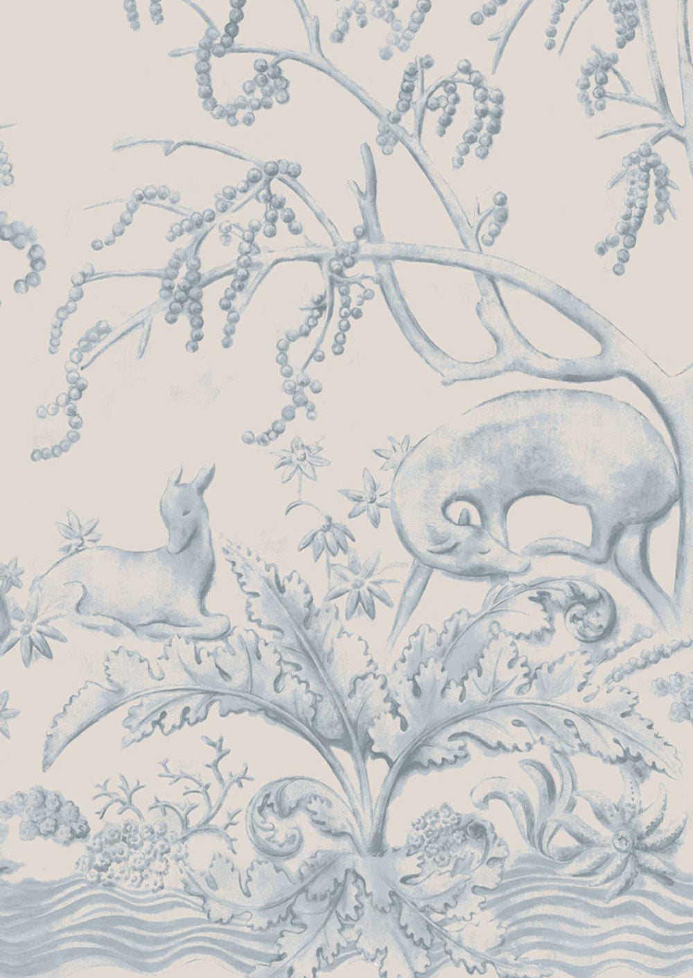 Sika Wallpaper - Cedar - Lewis & Wood