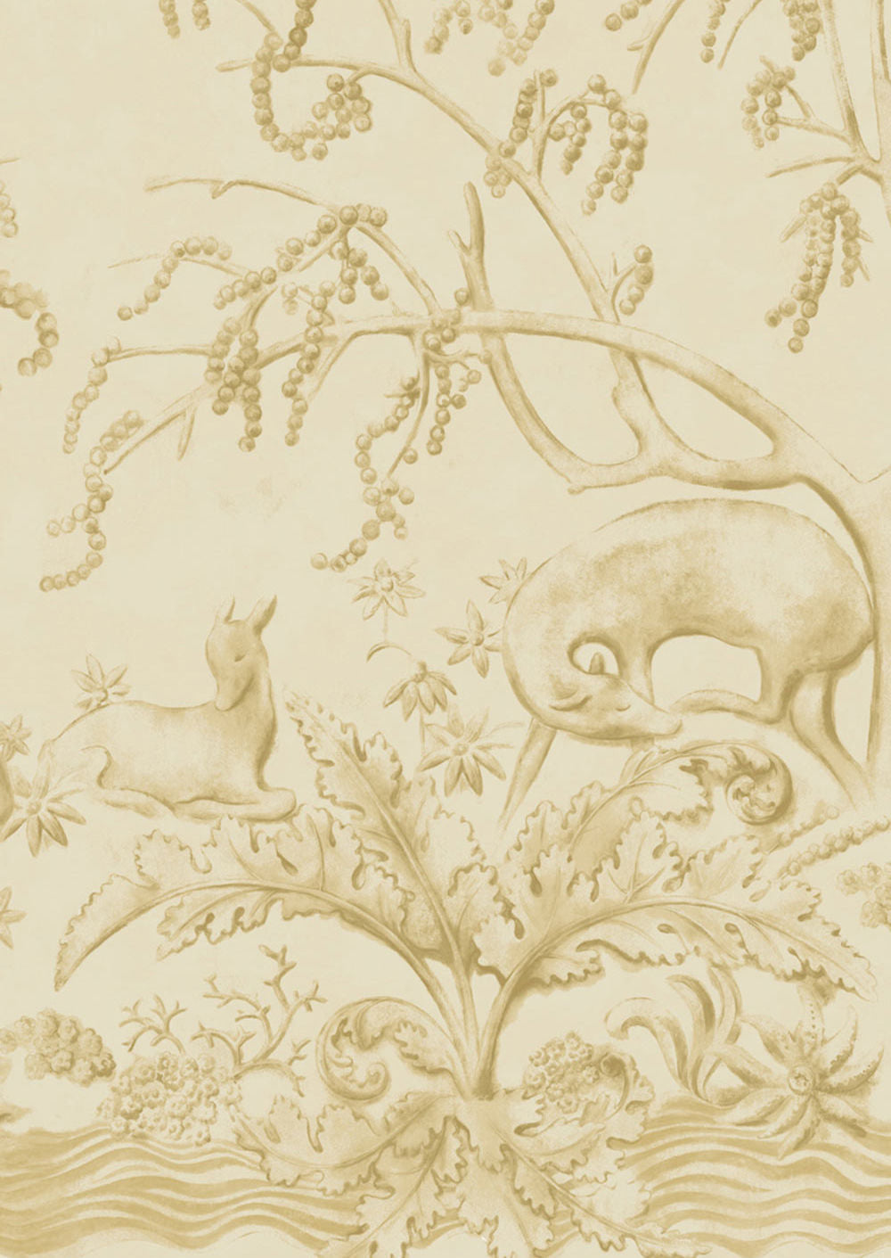 Sika Wallpaper - Lemonwood - Lewis & Wood